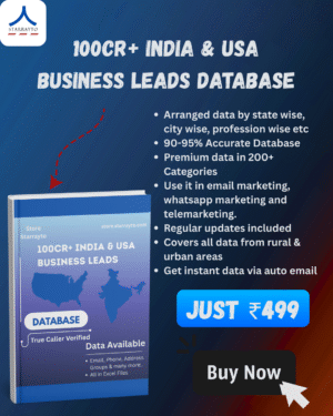 100cr+ Usa and Indian Business Leads Database