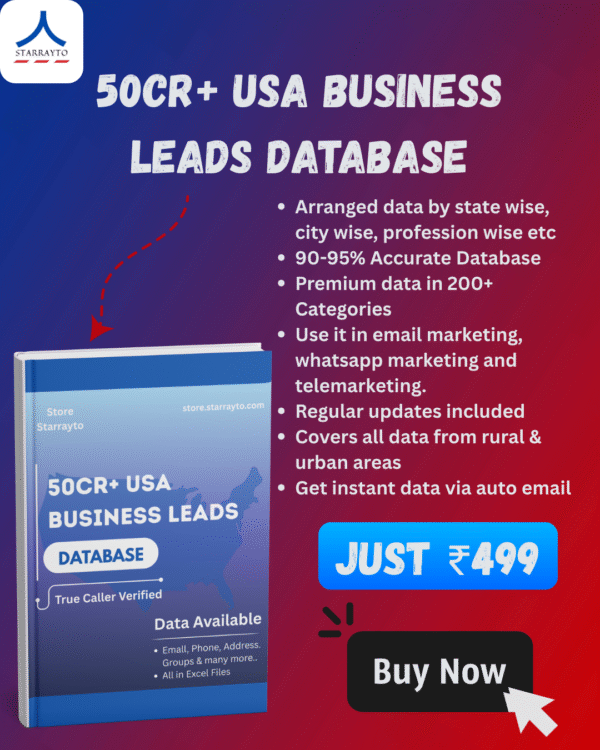 USA Business Leads Database Starrayto