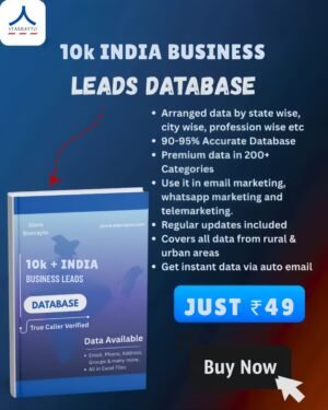 10K+ Indian Dental Leads Database